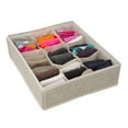 thumbnail image 4 of Simplify Drawer Organizer 9 Compartment Faux Jute (25516-FEJ), 4 of 5