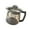 Gray, variant on SDFGTstore Silicone Coffee Maker Oven Dishwasher Safe Coffee Maker for Home Travel Camping