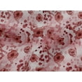 thumbnail image 4 of oneOone Viscose Jersey Light Red Fabric Flower Watercolor Craft Projects Decor Fabric Printed By The Yard 60 Inch Wide, 4 of 5