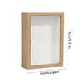thumbnail image 3 of Hollow Photo Frame for Dried Flowers | Deep Shadow Box Frame for Diy Craft Display | Handmade Blank Specimen Frame for Preserving Botanicals | Home Wall Decor for Keepsakes, 3 of 6