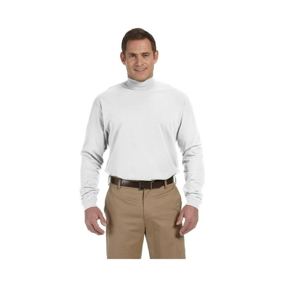 Devon & Jones Sueded Men's Mock Turtleneck Jersey, Style D420