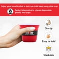 thumbnail image 3 of Gafas de chupito Red Cup Living, 60 ml, reutilizables, plástico, paquete de 1, 3 of 9