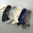 thumbnail image 4 of CPNG Infant Toddler Boys Daily Sweatpants Loose Wide Leg Sweat Pants Elastic High Waist Baggy Casual Joggers(Navy,9-10 Years), 4 of 4