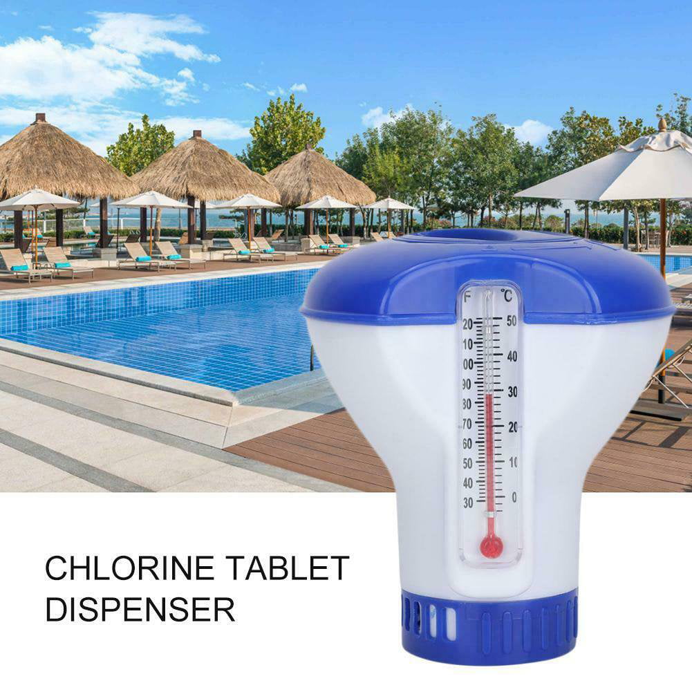 2 Pack of 1" Floating Chlorine Tablet Floating Dispenser for Small Pools or Spas 