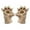 Khaki, variant on Cat Paw Gloves Animal Full Finger Bear Claw Mittens Cozy Plush Winter Gloves for Kids and Adults Halloween Cosplay Costume Accessory