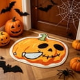 thumbnail image 5 of Pumpkin Shaped Plush Doormat,Fall Non-Slip Absorbent Floor Rug,Holiday Decor Mat for Entryway,Bathroom,Front Door,Halloween Thanksgiving Decor, 5 of 6