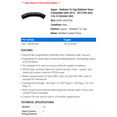 thumbnail image 2 of Upper - Radiator To Cap Radiator Hose - Compatible with 2012 - 2013 Kia Soul 2.0L 4-Cylinder GAS, 2 of 2