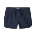 thumbnail image 1 of Pantalones cortos The Children's Place para niñas, sarga vaquera, azul, 6-7 años, 1 of 4