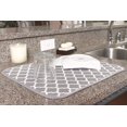 thumbnail image 3 of Paquete de 2 alfombrillas de secado de platos de microfibra, alfombrilla absorbente para secar vasos, platos y tazas, 40 cm x 46 cm, parte trasera gris, 3 of 5