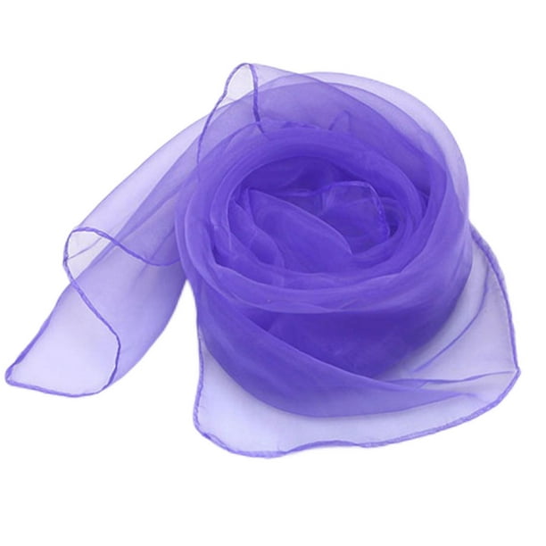 Guardurnaity Bufanda cuadrada Pañuelo de gasa Accesorios sedosos Accesorio de fiesta Ropa de niños de jardín de infantes para representaciones Type1 NO1