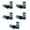 R, variant on 10Pcs Golfing Iron Ferrules Fit 0.35Inch 0.37Inch Iron Shafts Golfing Tapered Ferrules Golfing Equipment Accessories