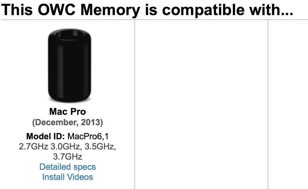 owc memory mac pro 2013 owc memory mac pro 2013