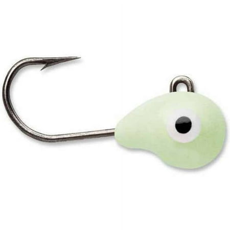 UPC: 0043193120445 | VMC Tungsten Tubby Jig Fishing Lure 1/16oz Glow 2 pcs