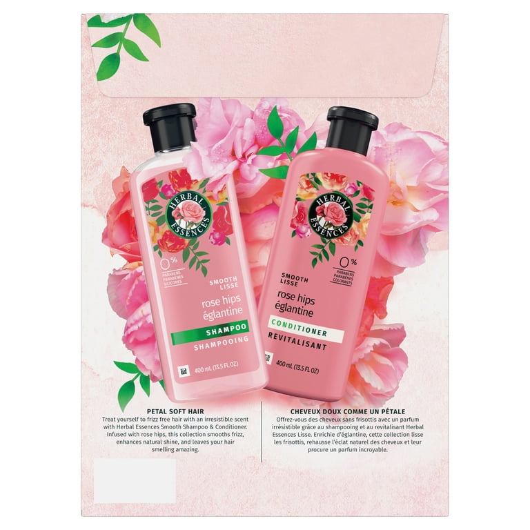 Herbal Essences Shampoo and Conditioner Set, All Hair Types, Rose