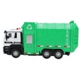 thumbnail image 1 of Pull Back Recycling Truck, Safe Multifunctional Pull Back Garbage Truck with 4 Trash Cans for Children, 1 of 7