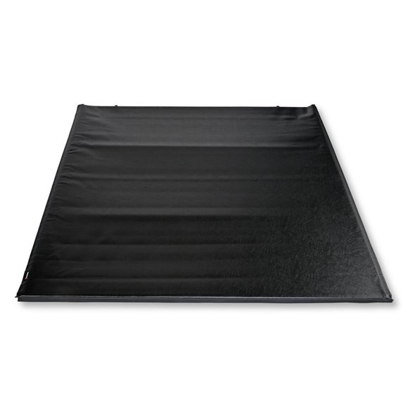 TrailFX Couverture de Tonnelle TFX1216 TFX Roulant Souple; Crochet et Boucle Enroulables; Verrouillable avec Verrou de Hayon; Vinyle Noir avec Rails en Aluminium
