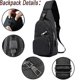 thumbnail image 3 of Sling Bag - Shoulder Backpack Chest Bags Crossbody Daypack For Women & Men, 3 of 5