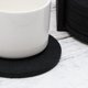 thumbnail image 5 of WEUVEB 8Ud Posavasos De Fieltro Negros Para Hogar Con Aislamiento Térmico Antideslizante Y Material Duradero, 5 of 6