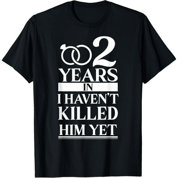 Couples Second Anniversary gift, 2nd Wedding Anniversary T-Shirt