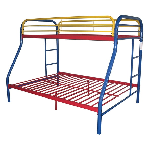 ACME Furniture Tritan Twin over Full Bunk Bed in Rainbow