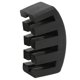 thumbnail image 4 of 2Pcs Violin Practice Mute Rubber Black 5 Claws Violins Accessories Maintain Sound Quality, 4 of 4