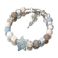 thumbnail image 2 of Pulsera de cristal Pulsera de niña Pulsera de perla de ojo de gato Pulsera de dopamina Niche Sense Joyas que no se decoloran, 2 of 4