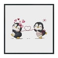 thumbnail image 2 of Hilo de bordar Love Penguin Full Eco-cotton 14CT Kit de punto de cruz contado (4) FLhrweasw Nuevo, 2 of 9