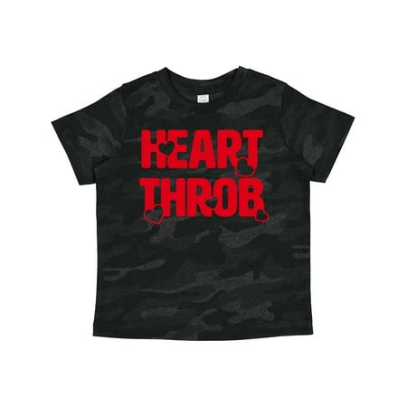 

Inktastic Heart Throb (red) Gift Toddler Boy or Toddler Girl T-Shirt