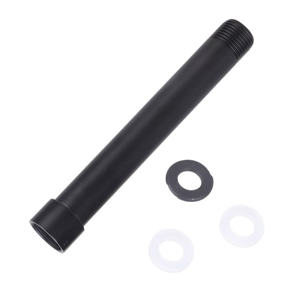Shower Extend Pipe Extend Tube Round Showers Head Extension Rod Elegant Shower Extension Pipe Bathroom Accessories
