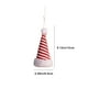 thumbnail image 3 of Adorno colgante de árbol de Navidad de punto | Decoración de Gorro de Santa de Lana Engrosada Rojo | Poliéster duradero, 5.1x2.5in | Acento festivo para el hogar, adorno colgable, 3 of 6