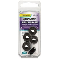 Jandorf  5/8 in. Dia. Rubber Grommet  5 pk
