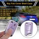 thumbnail image 2 of Funda de Llave de Auto TPU Púrpura con Trim Plateado para VW Golf 7 + Variant - Funda de Control Remoto de 3 Botones, 2 of 6