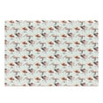 thumbnail image 1 of Flamingo Cutting Board, Various Exotic Birds Drawing Continuous Hand Drawn Pattern, Decorative Tempered Glass Cutting and Serving Board, in 3 Sizes, by Ambesonne, 1 of 2