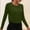 Army Green, variant on Womens Long Sleeve Running Shirt Uv Rash Guard Casual Top Sun Blocking Workout Hiking T Shirt Long Sleeve T-shirt for Women