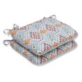 thumbnail image 1 of Outdoor/ Indoor Eresha Oasis Rounded Corners Seat Cushion (Set of 2), 1 of 2