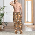 thumbnail image 2 of Rateoe Squirrel And Maple Leaves Pattern Men’s Ultra-Soft Comfy Pajama Lounge Pants Sleepwear,Comfortable Lounge Wear,lightweight Pajamas, Casual Home Wear-XX-Large, 2 of 6