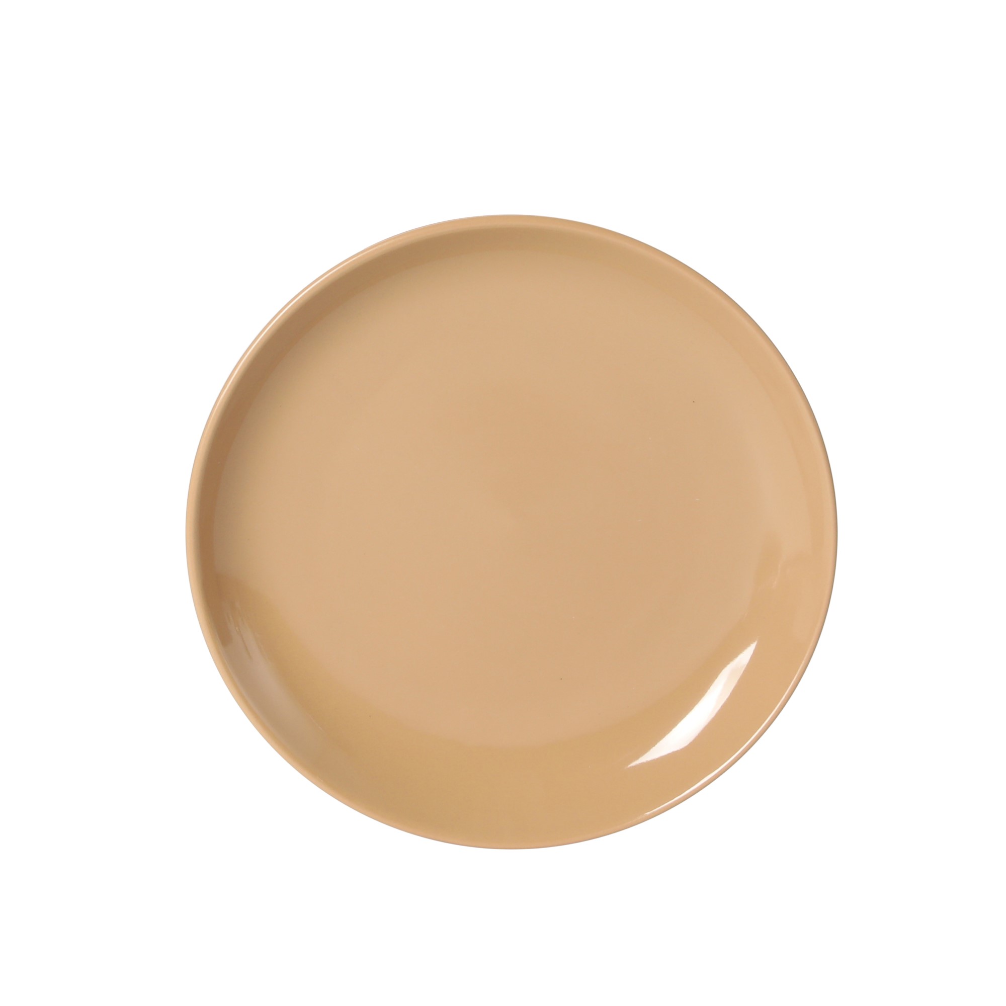 Gibson Home Rockaway 12 Piece Plates and Bowls Matte Glaze Service for 4 Dinnerware Set - Beige - Dishwasher and Microwave Safe