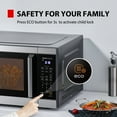Toshiba 2.2 cu. ft. Countertop Microwave Oven, 1200 Watts, Stainless