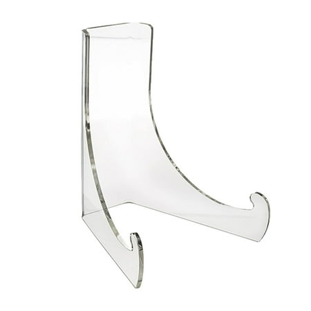 

Plate Stand Acrylic Display Holder Rack Kitchen Plate Dish Tea Cake Holder