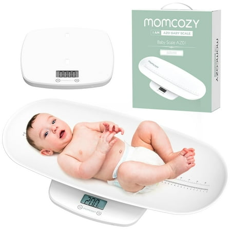 Momcozy Baby Scale, Digital LED Infant Scale, Removable Scales for Body Weight & Height Measurement, Multi-Function Scale for Toddlers & Pet