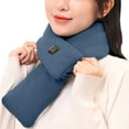 thumbnail image 3 of Neck Heating Pad Heated Scarf Heated Neck Wrap Cordless Thermal Neck Brace Neck Warmer with 3 Heating Head Scarf for Women Coyote Headdress Men Head Wrap Head Scarf for Women Fashion Scarf Cold, 3 of 6