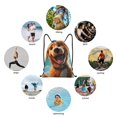 thumbnail image 6 of Balery Blue Sky Cute Dog Pattern Drawstring Backpack Bag Sport Gym Sackpack Cinch Bags Pattern Drawstring Backpack Bag Sport Gym Sackpack Cinch Bags -Small, 6 of 6