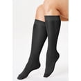 thumbnail image 3 of Comfort Choice Women's Plus Size 3-Pack Knee-High Support Socks, 3 of 6