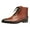 Brun, variante sur Santimon Bottes Habillées en Cuir Véritable pour Hommes Bottines Classiques Décontractées Noires US 9.5