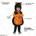 thumbnail image 3 of UNDERWRAPS Black Cat Toddler Costume - Halloween Cat Costume for Girls Belly Baby Costume, Halloween Costumes for Toddler Boy (Halloween Cat, Large 2-4T), 3 of 6