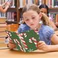 thumbnail image 6 of Ckdifva Christmas Candy Cane A5 Ring Binder Notebook Journey Note Diary College Ruled Study 60 Pages, 6 of 8