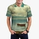 thumbnail image 1 of Fotbe Serene Coastal Blue Sky Camiseta Polo de Golf para Hombre con Estampado – Camisa Deportiva Transpirable con Cuello Abotonado-Large, 1 of 6