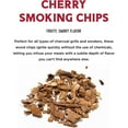thumbnail image 2 of Fire & Flavor Premium All Natural Cherry Hardwood Smoking Chips, 2 Pounds, 2 of 11