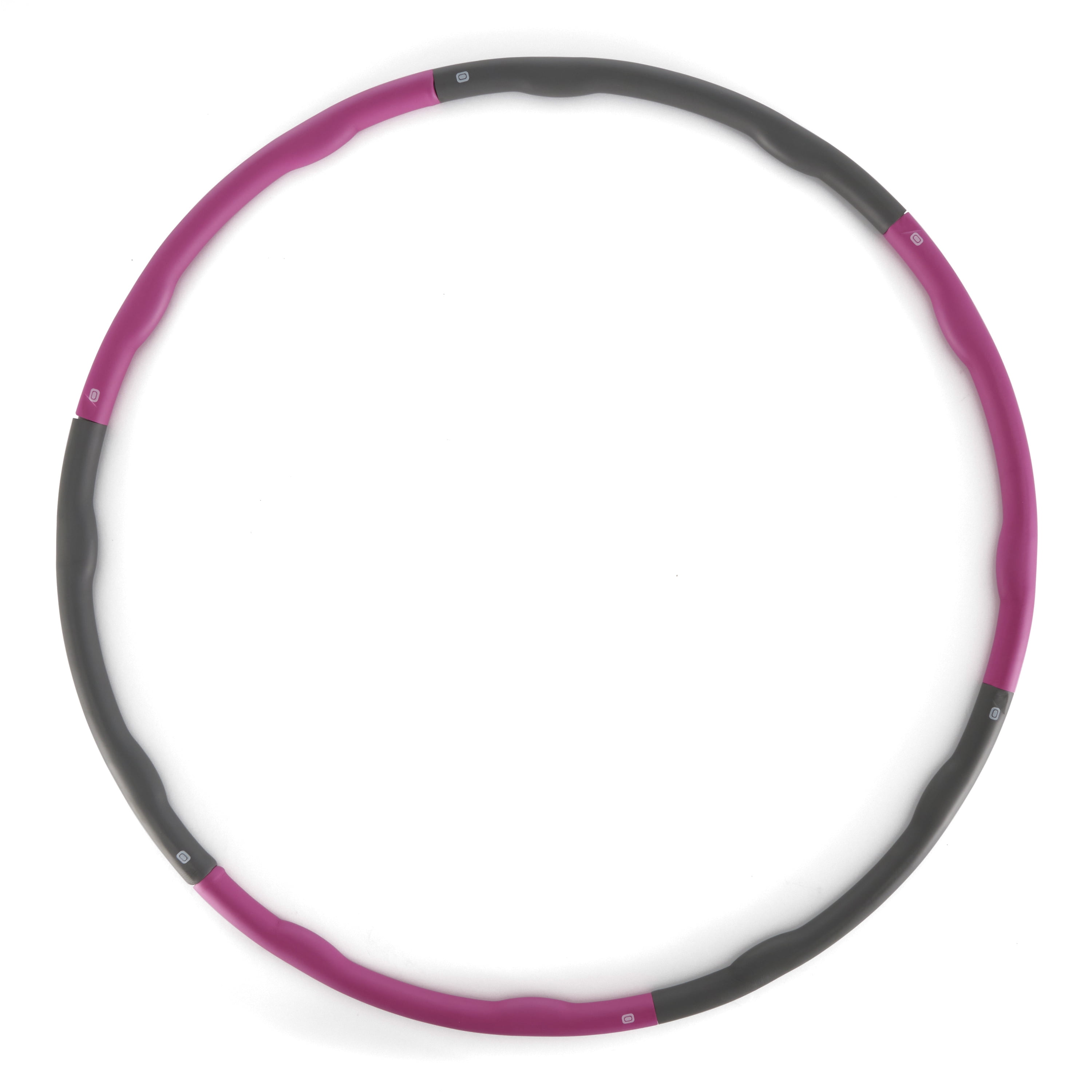 HolaHatha Weighted Fitness Hula Hoop for Home Workouts