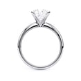 thumbnail image 2 of Oryn Jewel 1.8 Ct Round Brilliant Lab-Created Simulated Diamond Engagement Ring - Classic Cushion Solitaire Prong Set - 14K White Gold Over Wedding Ring Gift for Women's - Promise Rings, 2 of 6